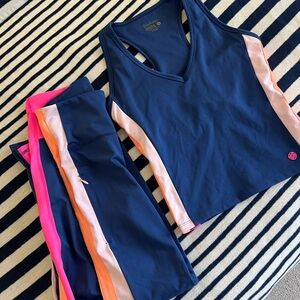 Lily Pulitzer Matching Workout Set